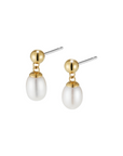 Olivia Burton 24100204 Trend Edition By The Sea Pearl Gold Plated Drop Earrings