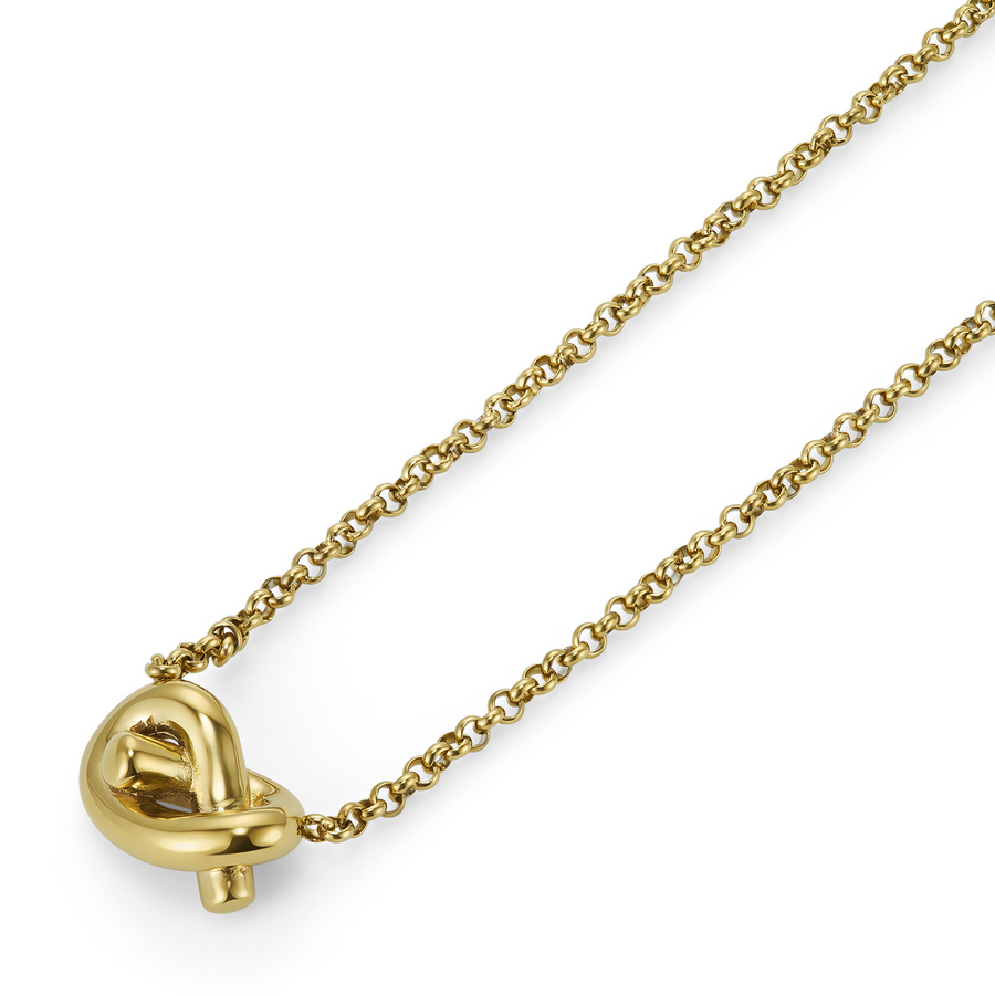 Olivia Burton 24100221 Classic Lover's Knot Gold Plated Necklace