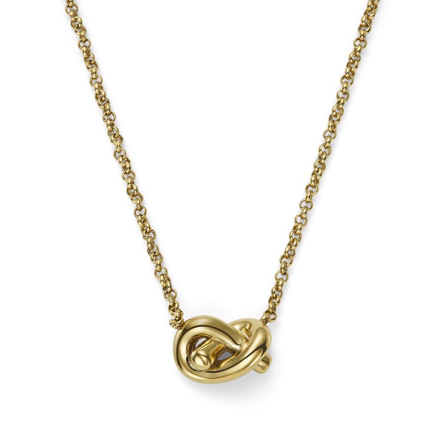 Olivia Burton 24100221 Classic Lover's Knot Gold Plated Necklace