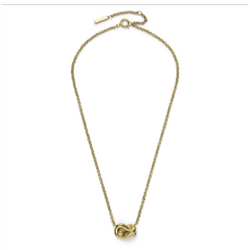 Olivia Burton 24100221 Classic Lover's Knot Gold Plated Necklace