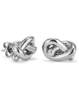 Olivia Burton 24100226 Classic Lover's Knot Silver Tone Stud Earrings