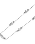 Olivia Burton 24100276 Classic Dainty Silver Tone Necklace