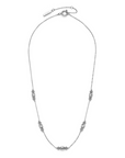 Olivia Burton 24100276 Classic Dainty Silver Tone Necklace