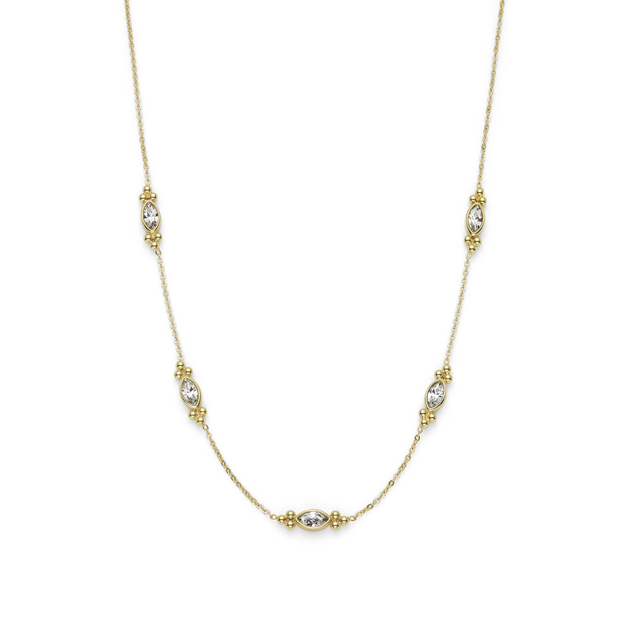 Olivia Burton 24100277 Classic Dainty Gold Plated Necklace