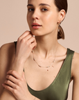 Olivia Burton 24100278 Classic Dainty Rose Gold Plated Necklace