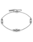 Olivia Burton 24100279 Classic Dainty Silver Tone Bracelet