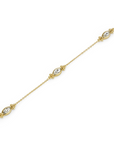 Olivia Burton 24100280 Classic Dainty Gold Plated Bracelet