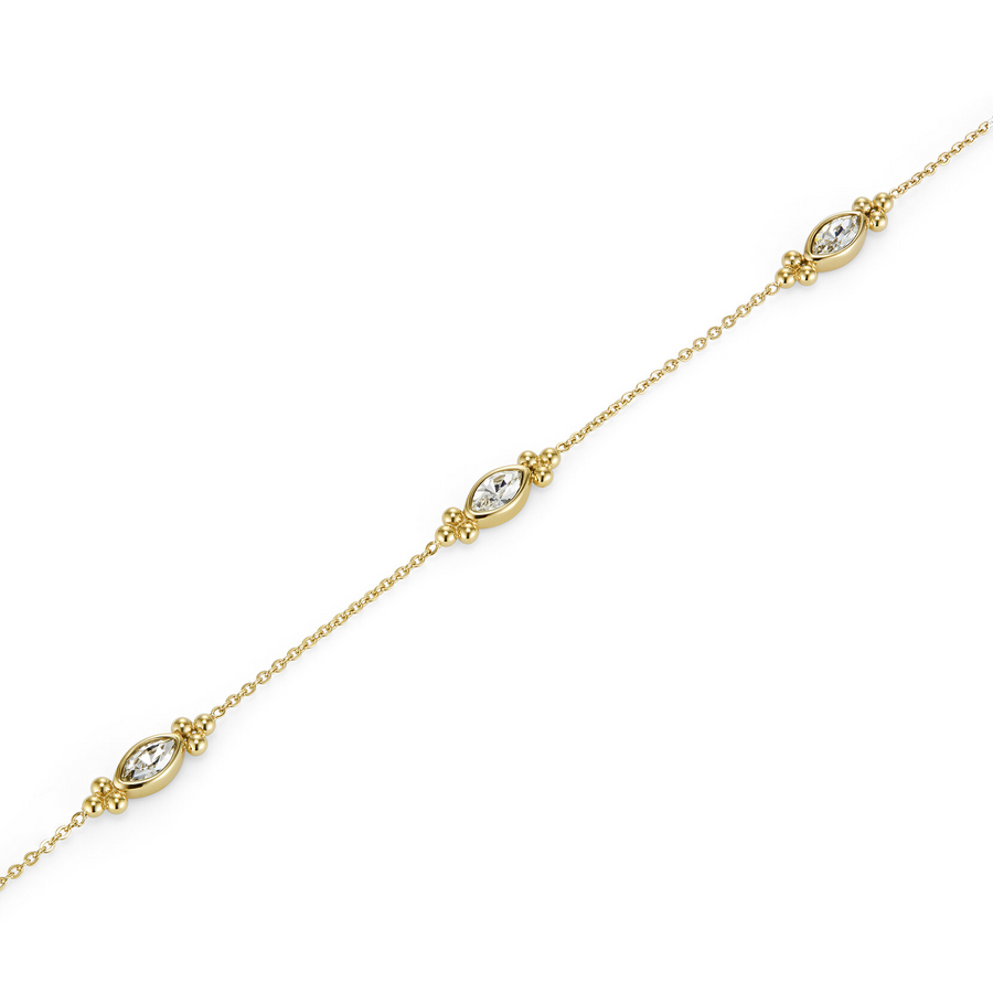 Olivia Burton 24100280 Classic Dainty Gold Plated Bracelet