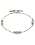 Olivia Burton 24100281 Classic Dainty Rose Gold Plated Bracelet