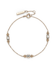 Olivia Burton 24100281 Classic Dainty Rose Gold Plated Bracelet