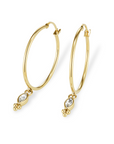 Olivia Burton 24100283 Classic Dainty Gold Plated Hoop Earrings