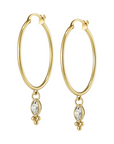 Olivia Burton 24100283 Classic Dainty Gold Plated Hoop Earrings