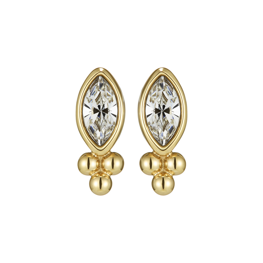 Olivia Burton 24100286 Classic Dainty Gold Plated Stud Earrings