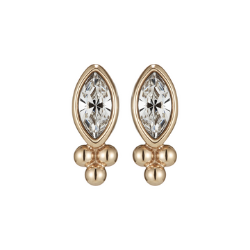 Olivia Burton 24100287 Classic Dainty Rose Gold Plated Stud Earrings