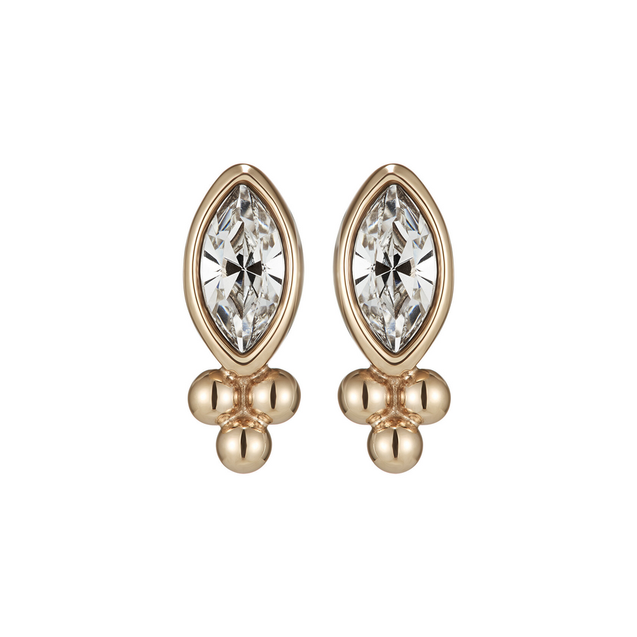 Olivia Burton 24100287 Classic Dainty Rose Gold Plated Stud Earrings