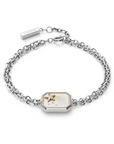 Olivia Burton 24100241 Signature Shooting Star Ivory & Silver Tone Bracelet