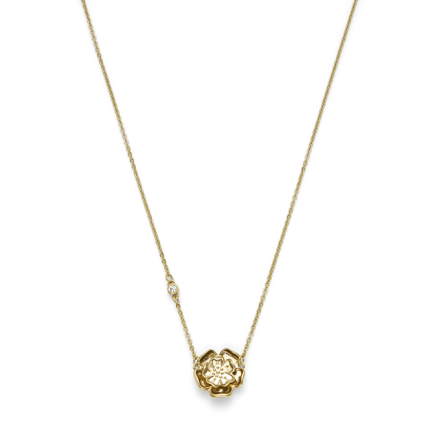 Olivia Burton 24100248 Signature Tudor Rose Gold Plated Pendant Necklace