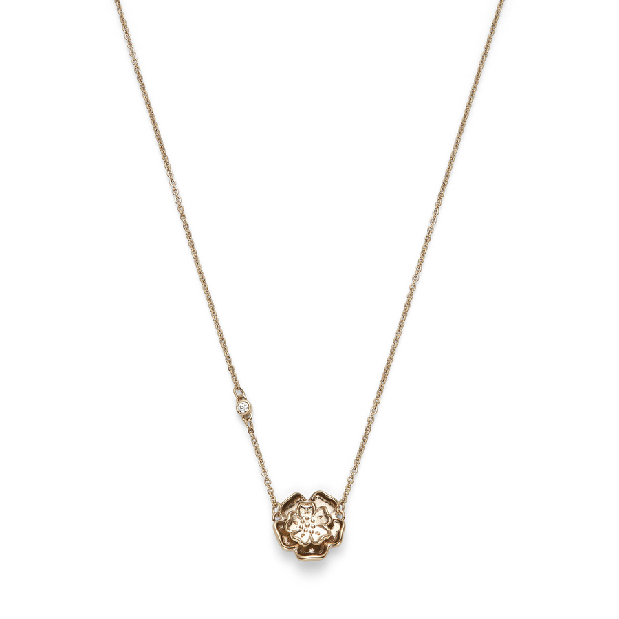 Olivia Burton 24100249 Signature Tudor Rose Rose Gold Pendant Necklace