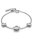 Olivia Burton 24100246 Signature Tudor Rose Silver Tone Bracelet