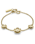 Olivia Burton 24100244 Signature Tudor Rose Gold Plated Bracelet