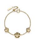 Olivia Burton 24100244 Signature Tudor Rose Gold Plated Bracelet