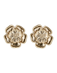 Olivia Burton 24100256 Signature Tudor Rose Rose Gold Plated Stud Earrings