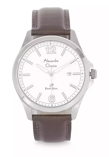 Alexandre Christie AC1029MDLSSSLBO Primo Steel Analog