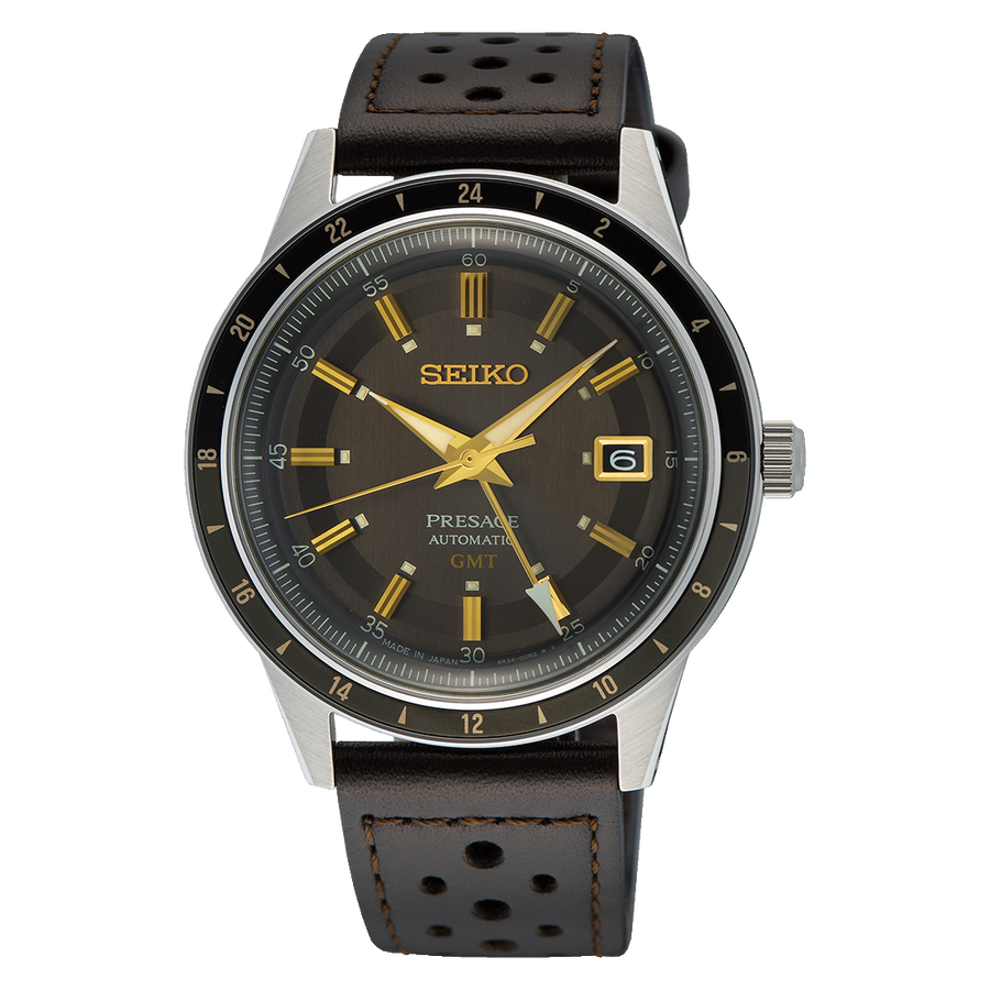 Seiko SSK013J1 Presage Style60’s G.M.T Automatic