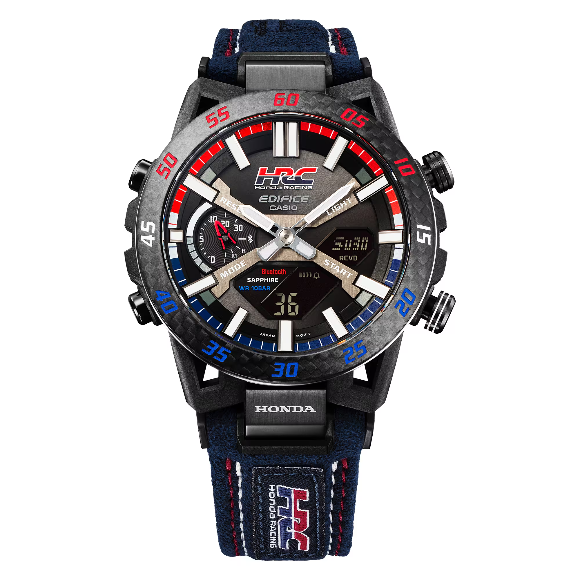 Casio Edifice ECB-2000HR-1ADR Honda Racing Collaboration Model Sospensione Analog Digital Combination