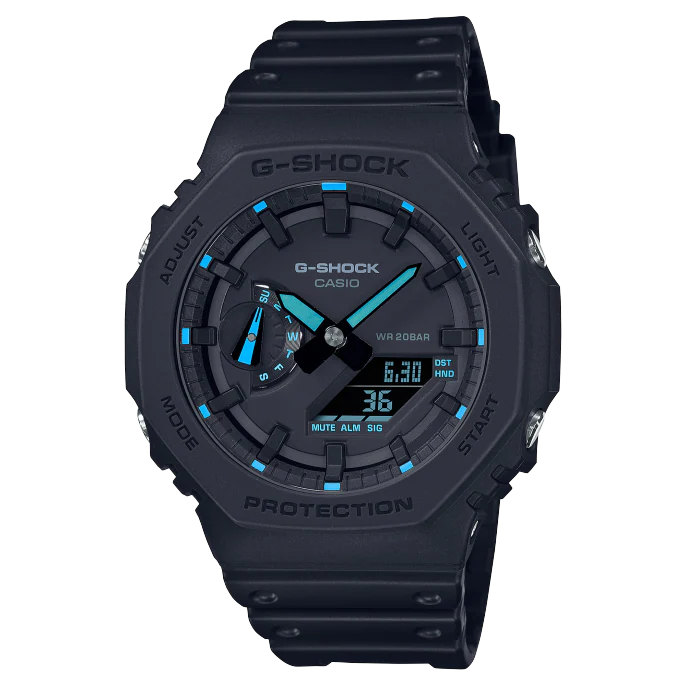 Casio G-Shock GA-2100-1A2 Analog-Digital Combination