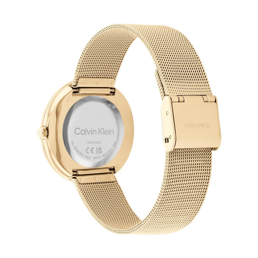 Calvin Klein 25200012 Ladies Twisted Bezel Quartz