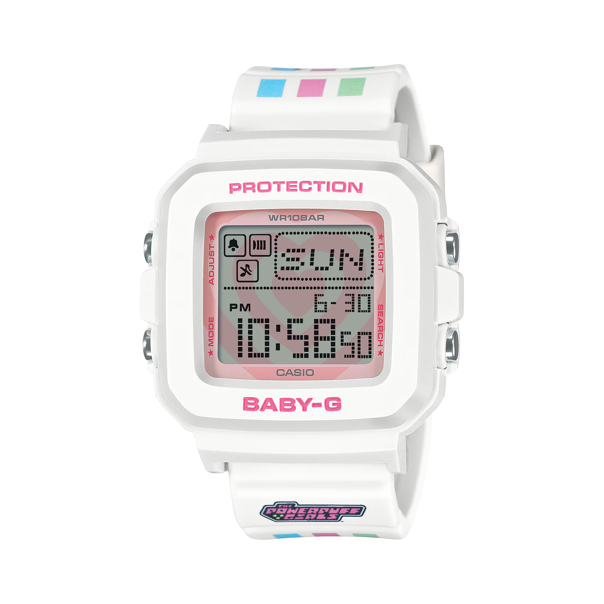 Casio Baby-G BGD-10KPP-7DR BABY-G＋PLUS THE POWERPUFF GIRLS collaboration modelDigital