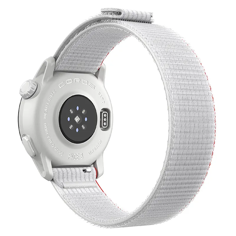 Coros Pace 3 White Chalk Nylon GPS Sport Watch