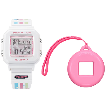 Casio Baby-G BGD-10KPP-7DR BABY-G＋PLUS THE POWERPUFF GIRLS collaboration modelDigital