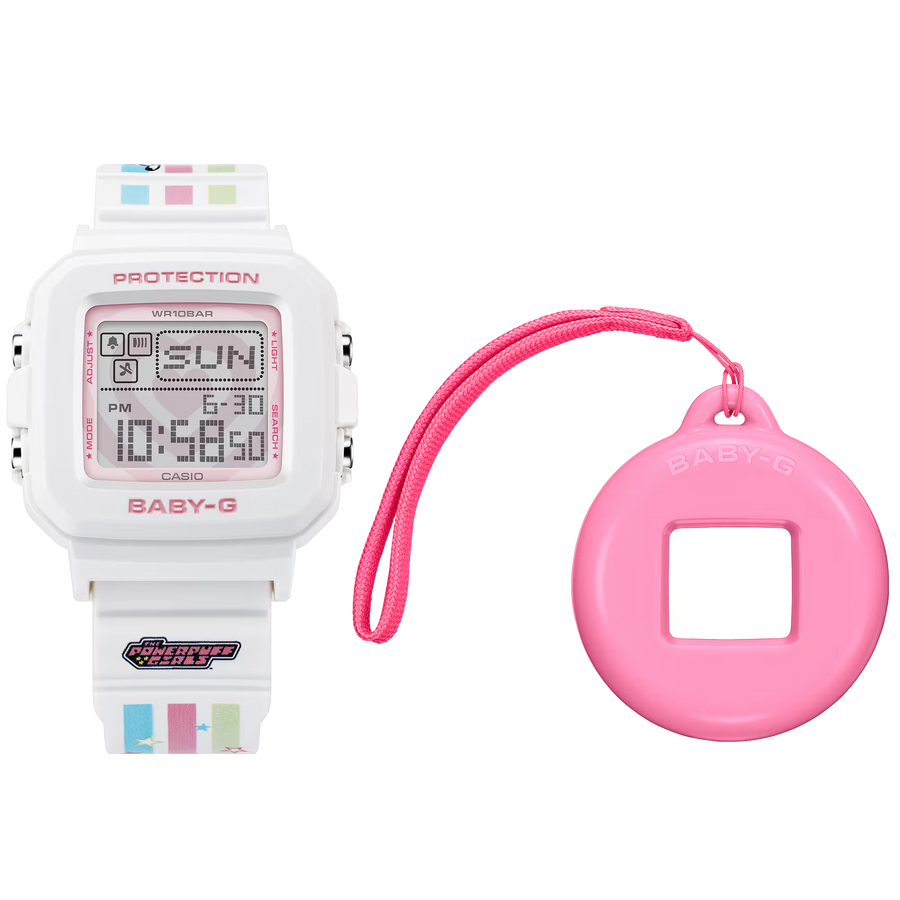 Casio Baby-G BGD-10KPP-7DR BABY-G＋PLUS THE POWERPUFF GIRLS collaboration modelDigital