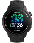 Coros Pace Pro Black Silicone GPS Sport Watch