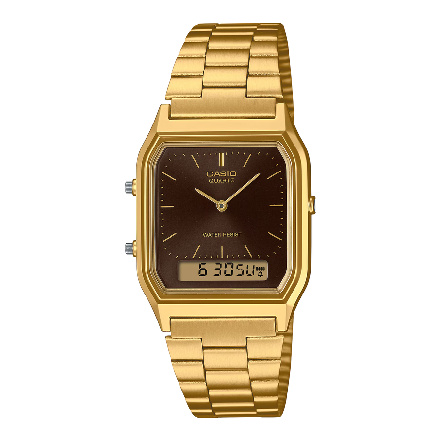 Casio AQ-230GA-5AMQYDF Vintage Analog-Digital Combination