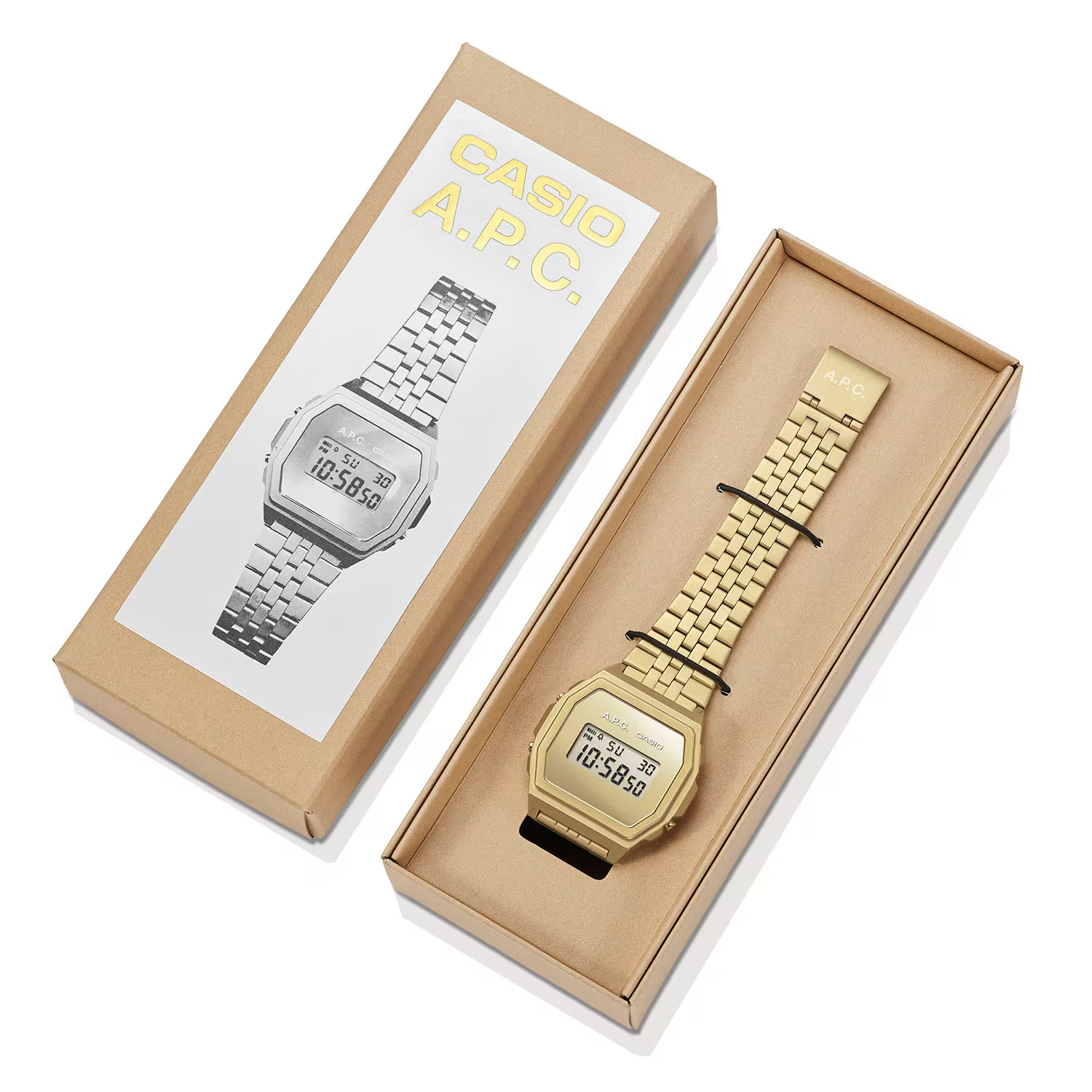 Casio A1000ACG-9DR A.P.C Collaboration Model Vintage Analog