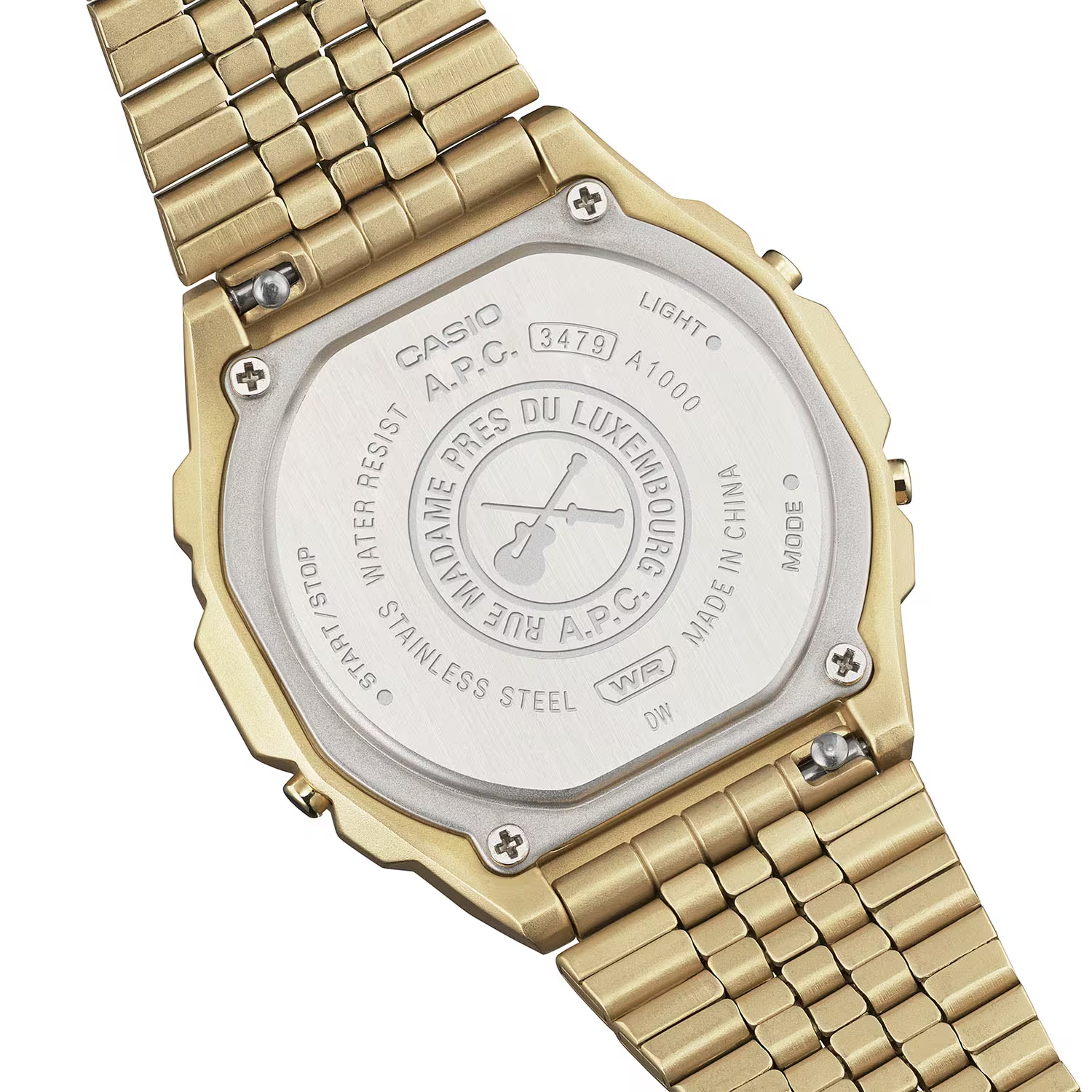 Casio A1000ACG-9DR A.P.C Collaboration Model Vintage Analog