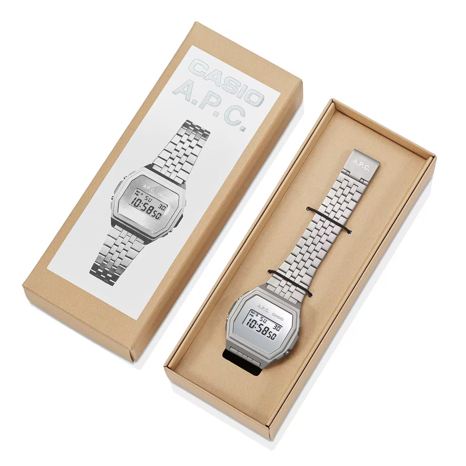 Casio A1000ACD-7DR A.P.C Collaboration Model Vintage Analog