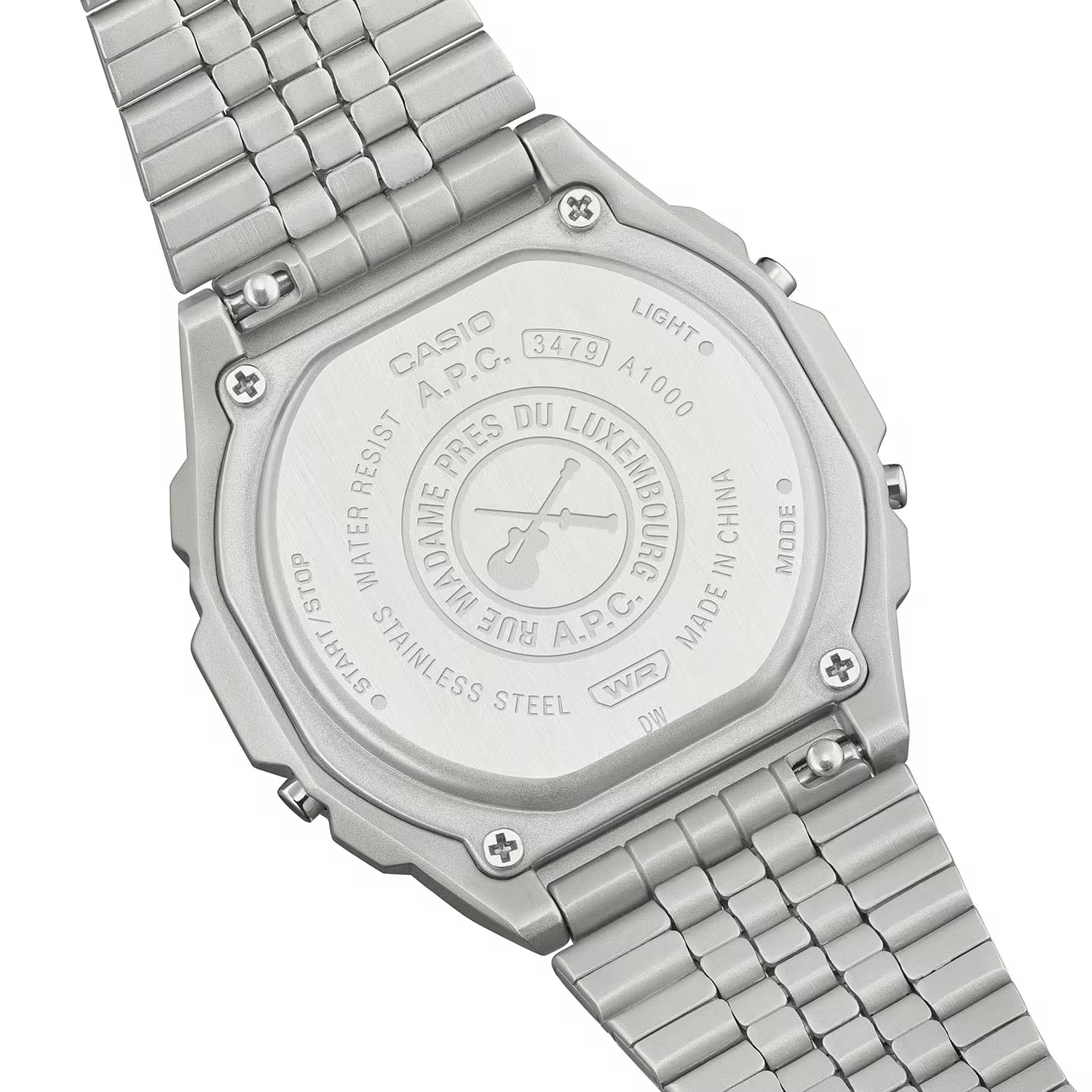 Casio A1000ACD-7DR A.P.C Collaboration Model Vintage Analog