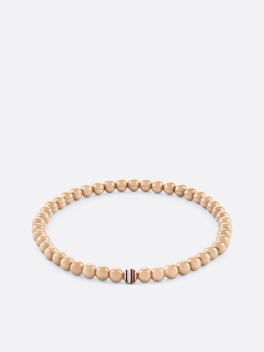 Tommy Hilfiger 2780939 Carnation Gold-Plated Signature Bead Bracelet