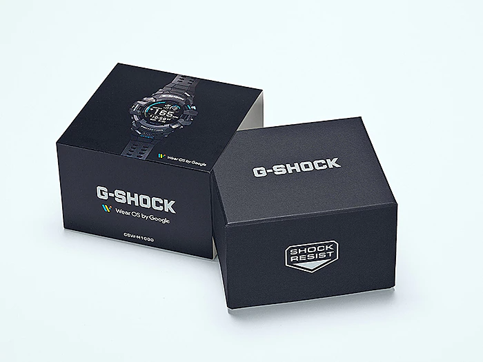 Casio G-Shock GSW-H1000-1A G-SQUAD PRO Wear OS by Google equipped Smart Watch