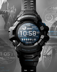 Casio G-Shock GSW-H1000-1D G-SQUAD PRO Wear OS by Google equipped Smart Watch