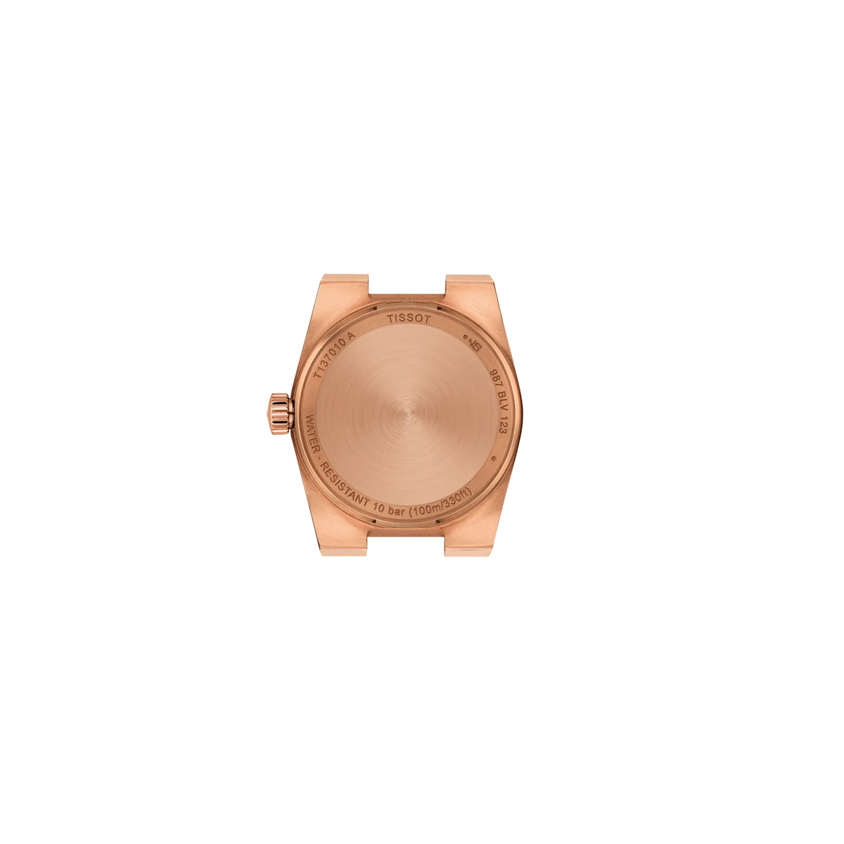Tissot PRX 25mm T137.010.33.506.00 Women's Quartz Watch - caseback / rear (image 3)