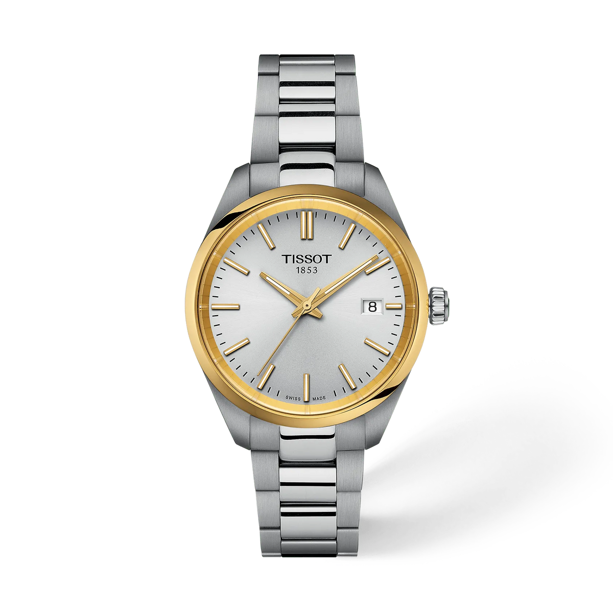 Tissot PR 100 34mm T150.210.21.031.00 Unisex Quartz Watch - front (image 1)