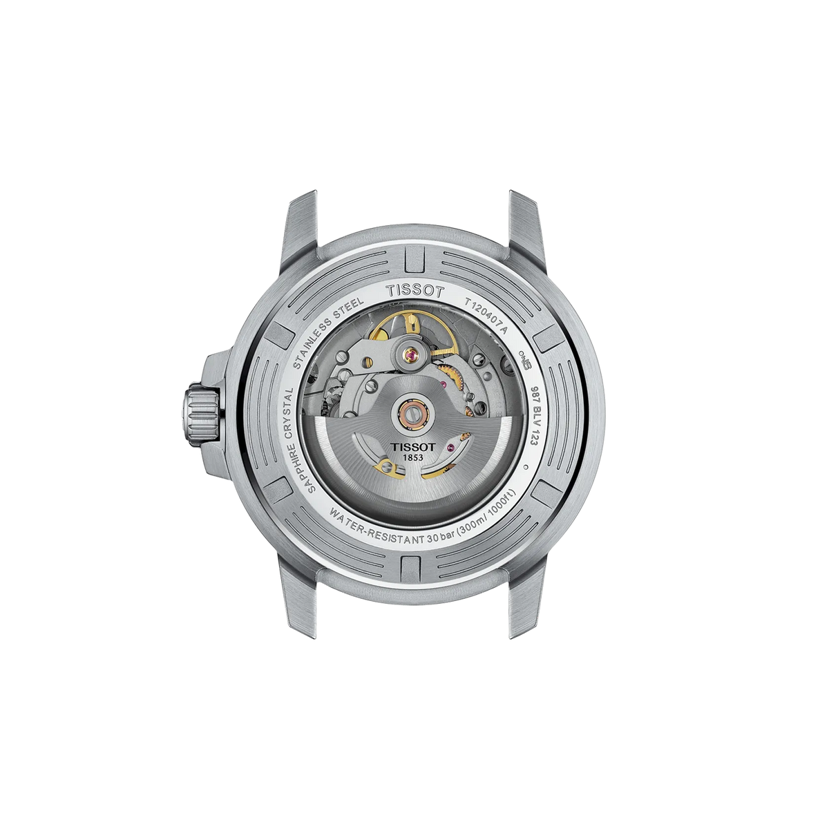 Tissot Seastar 1000 43mm T120.407.17.041.00 Men's Automatic Watch - caseback / rear (image 3)