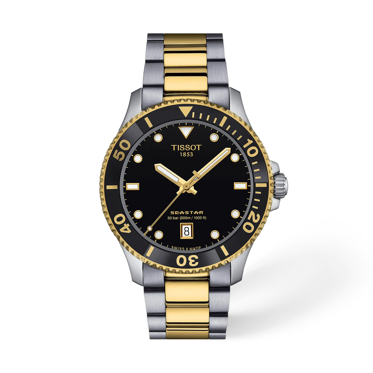Tissot Seastar 1000 40mm T120.410.22.051.00 Men's Quartz Watch - front (image 1)