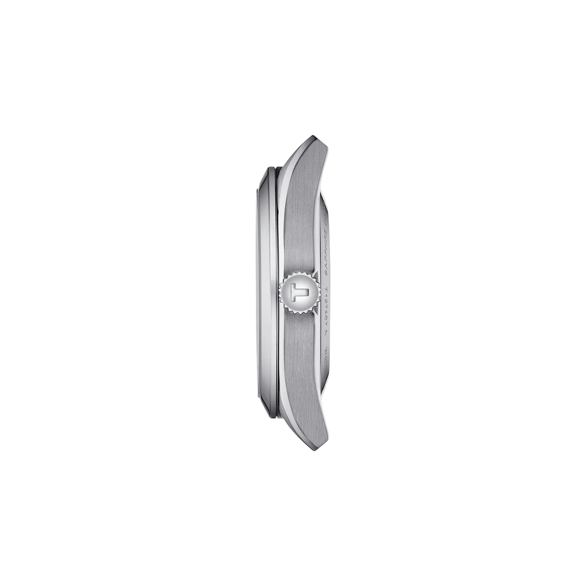 Tissot Gentleman 40mm T127.407.11.041.00 Men's Automatic Watch - side profile (image 2)