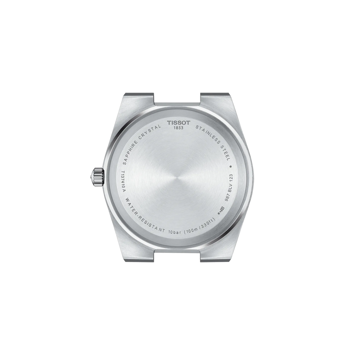 Tissot PRX 40mm T137.410.11.041.00 Men's Quartz Watch - caseback / rear (image 2)